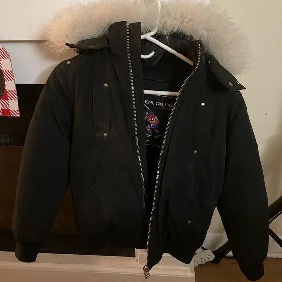 KIDS M/M AUTHENTIC MOOSE KNUCKLE COAT! PLEASE READ BELOW! - Picture 1 of 4